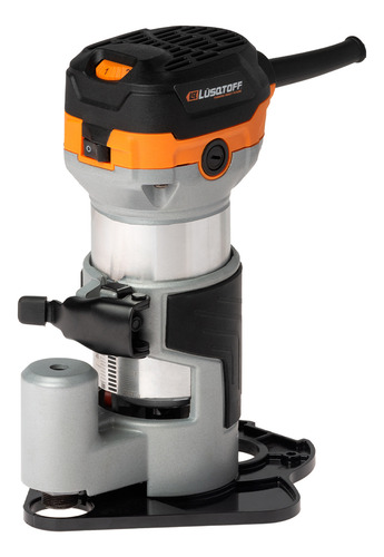 Fresadora Rebajadora Canteadora 710w Con Base Bolso Lusqtoff