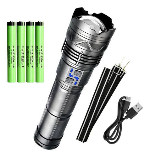 Super Lanterna Tática Lazer 100000 Lumens Lançamento C/zoom