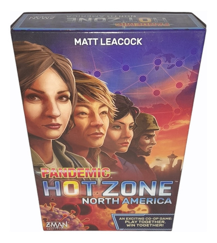 Pandemic Hot Zone North America Juego De Mesa Zman Games (Usado)