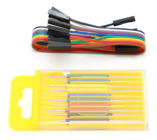 Pinzas Ic Micro 10pcs Para Testeo De Circuitos Integrados