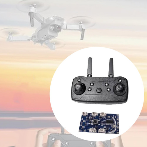 2 Piezas Rc Drone Receptor Placa Y Control Remoto, Rc