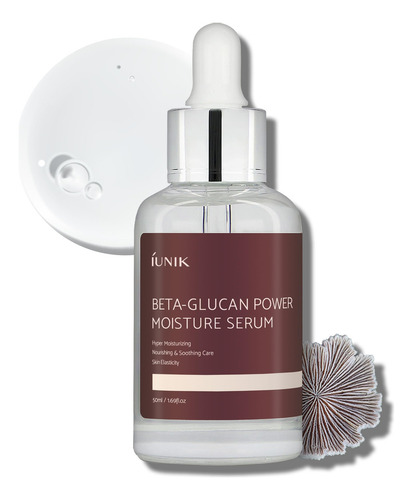 Sérum Iunik Beta-glucan Power Deep Moisture 400 Ml, Vegano