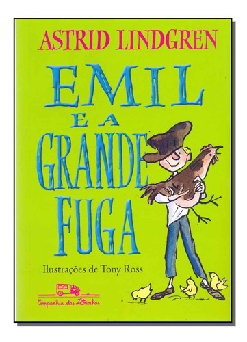 Libro Emil E A Grande Fuga De Lindgren Astrid Companhia Das