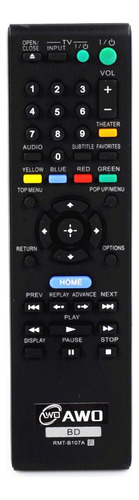 Control Remoto Awo Remplazo Para Reproductor Sony Bdp-s5