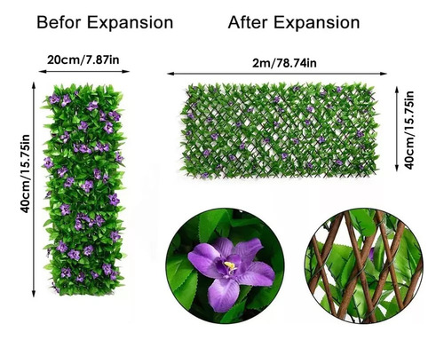 Pantalla De Malla J Artificial Ivy Fence