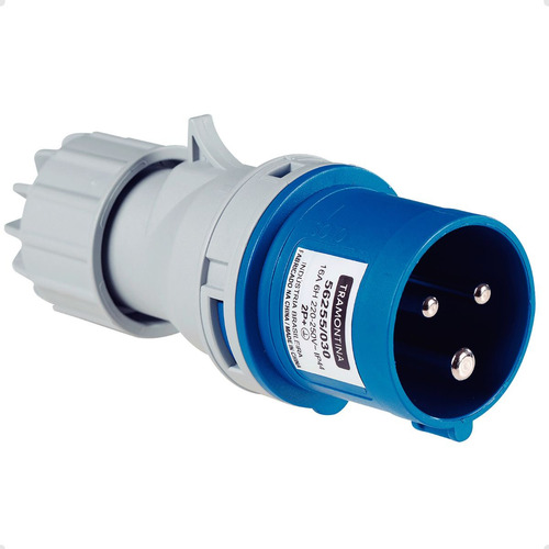Plugue Móvel Tomada Industrial 2p+t 16a 220-250 Vca 6 H