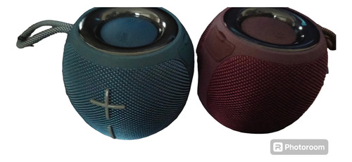 Bocinas Misi Portátiles Tws Con Luces Led 2 Pack Ms242d