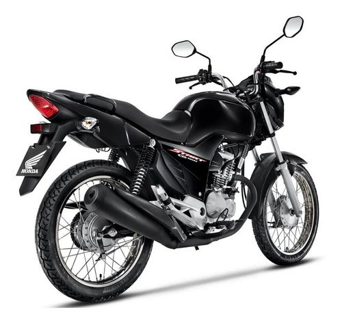 Imagem 3 de 15 de Honda Cg 160 Start 2022 - Preto