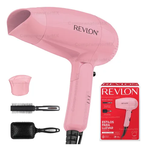 Secadora de cabello Revlon Ionic Travel RVDR5010 rosa 110V 220V