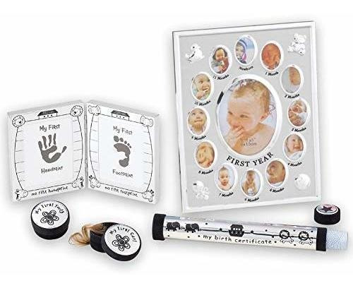 Collections Etc Baby Keepsake 5 Piezas Silver-tone