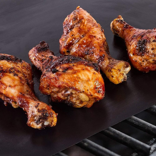 Lamina antiadherente OR121305 para asador hornos barbacoas 4 unidades de 33x40cm