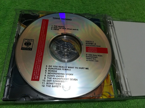 Eam Cd Doble Todo Techno 1992 Erasure Omd Soft Cell Limahl