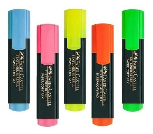 Resaltadores Faber Castell Textliner Marcadores