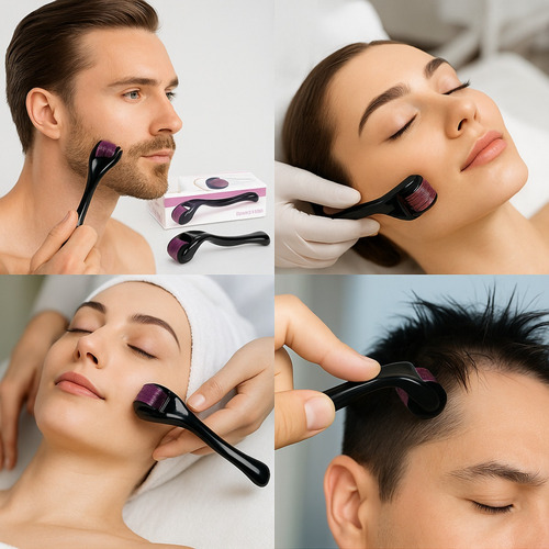 Dermaroller Rodillo Micro Agujas 1m. Facial Capilar