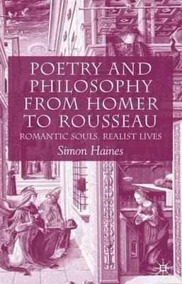 Libro Poetry And Philosophy From Homer To Rousseau - S. H...