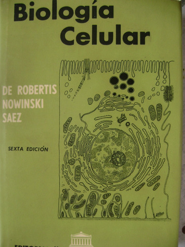 Biologia Celular. De Robertis. Tapas Duras (Usado)