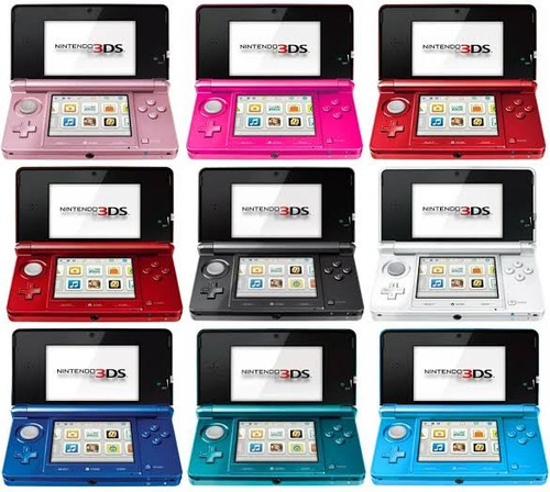 Nintendo 3ds Ctr-001 Colores Variados