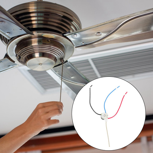 Interruptor De Luz Para Ventilador De Techo, Paquete De 3 Un