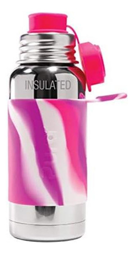 Pura Sport Funda Para Botella Aislada Y Tapa Deportiva De Si