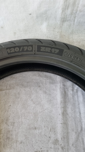 Pneu Dianteiro Michelin Pilot Stret 120/70 17 Usado (Usado)
