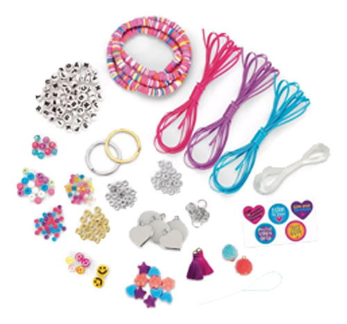 Crazart Kit Bisuteria Diy Brazaletes Y Llaveros