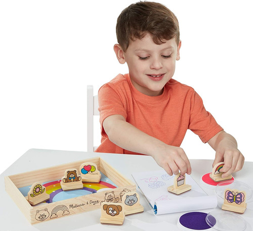 Juego De Sellos De Madera My First De Melissa Amp Doug Favor