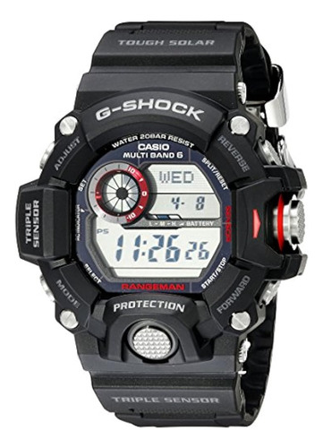 Reloj Solar De Acero Inoxidable Master Of G Gw-9400-1cr De C