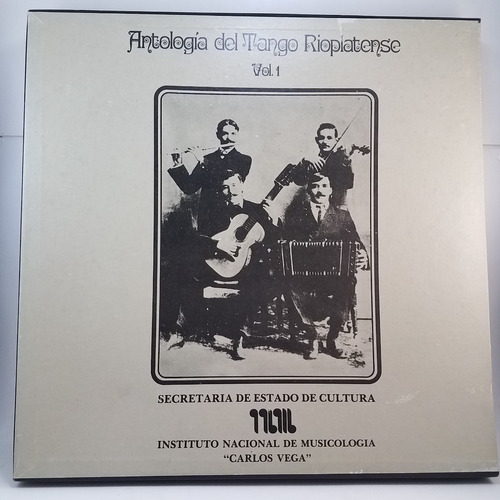 Antologia Del Tango Rioplatense Vol 1 Box 3 Vinilos Lp Ex