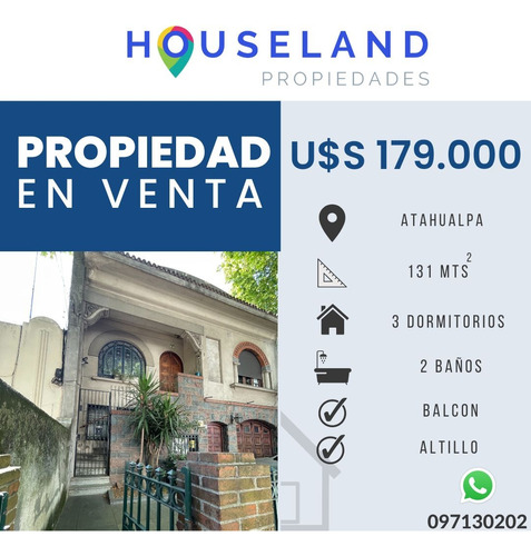 Hermosa Casa De Época En Barrio Atahualpa