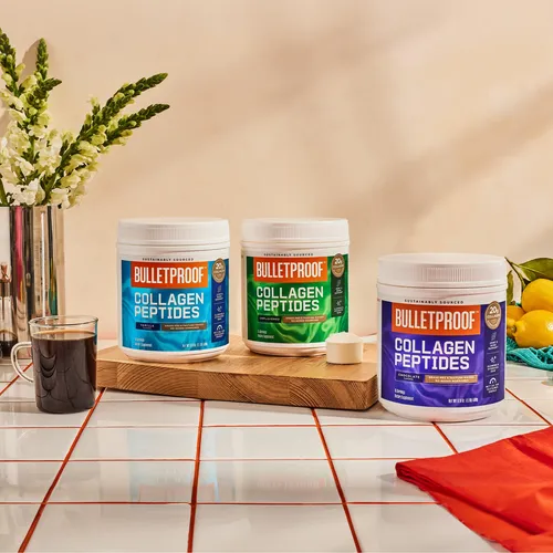 Suplemento Bulletproof Collagelatin, Sin Sabor, 473 Ml, 11 G