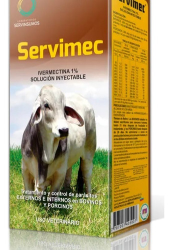 Servimec,eliminaparasitos Vacas - Unidad a $54000