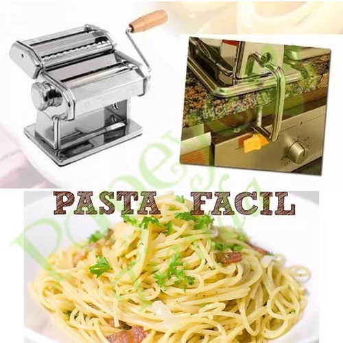 Maquina Fabrica Pastas Acero Fideos Raviolera Tallarin Cinta