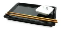 Comprar 4 Sets De Sushi Ceramica Esmaltada Bazar Cocina Regalo