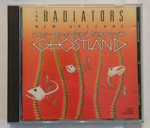 The Radiators Zig-zaggin' Through Ghostland Cd Usa Prim Ed