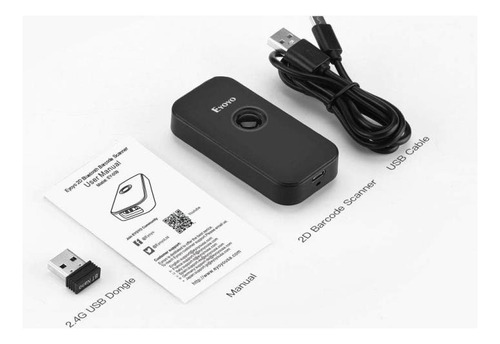 Eyoyo Mini Bluetooth 2d Barcode Scanner, 3 Em 1 Usb Bar Cod