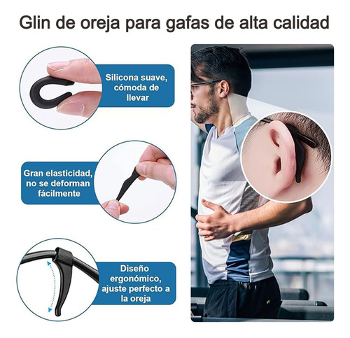 3 Piezas Correas Ajustables Para Gafas Deportivas Cordones