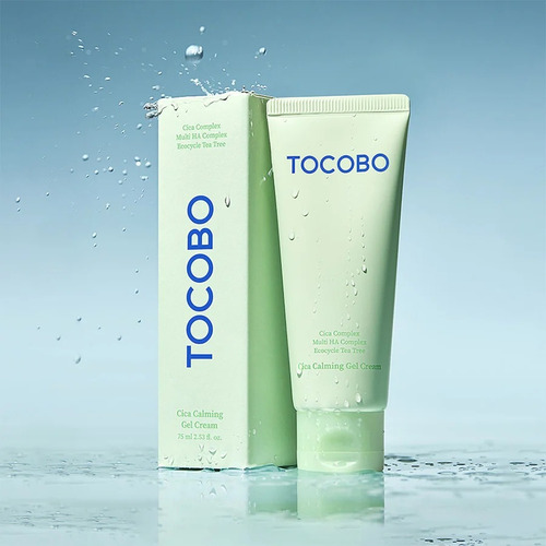 Tocobo Cica Calming Gel Cream Momento De Aplicación Día/noche Tipo De Piel Sensible