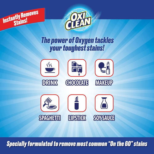Oxi Clean On The Go Quitamanchas Para Ropa Y Tela 3 Piezas
