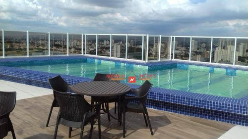 Imagem 11 de 20 de Studio Com 1 Dormitório À Venda, 31 M² Por R$ 250.000,00 - Centro - Guarulhos/sp - St0009