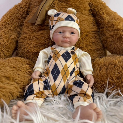 Bebê Reborn Silicone Sólido