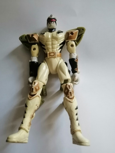 Power Rangers Dino Trueno 2003 Vinatge Blanco Figura 