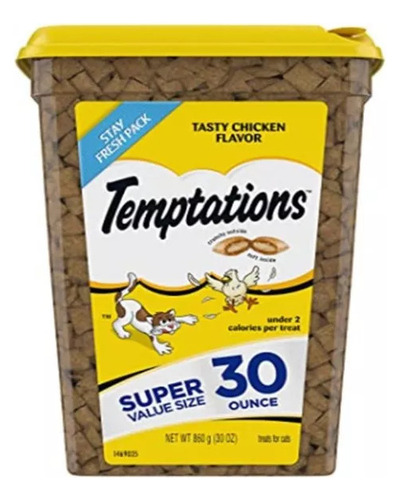 Temptations Alimento Premio Para Gato 30oz Sabor Pollo