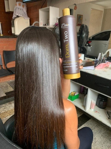 Escova Progressiva/ Mascara Dom Cosméticos Argan & Queratina Alisamento/tratamento De 2.5l 2.5kg
