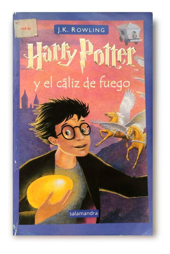 Harry Potter Y El Cáliz De Fuego J K Rowling  En Físico 