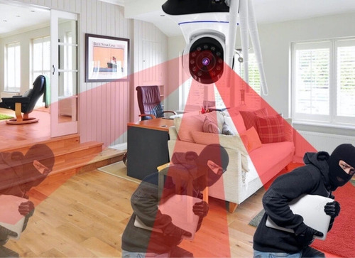 Imagen 6 de 7 de Camara Ip Wifi Hd Motorizada Vision Nocturna 360°/yoosee