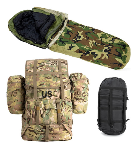 Sistema De Sacos De Dormir Modulares Militares Del Ejército,