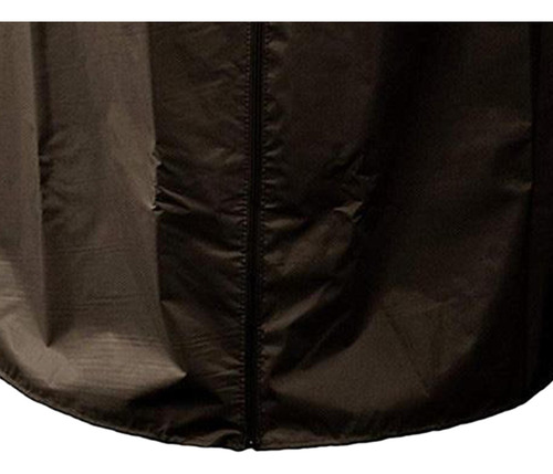 Cubierta Para Calentador De Patio, Tela Marrón Oscuro