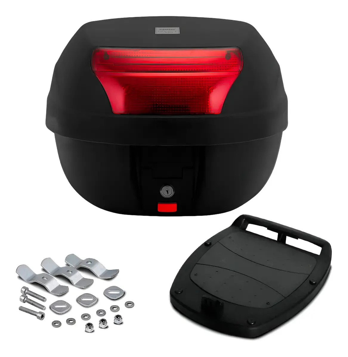 Bauleto Pro Tork Smart Box Baú 28 Litros Com Base Universal Cor Preto