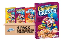 Comprar Cereales Cap N Crunch Mezcla Canela Y Bayas Paquete De 4