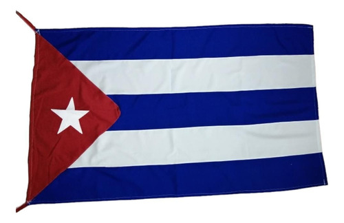 Bandera De Cuba, Buena Calidad, Enorme 